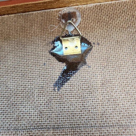 Signed Guatemala Folk Art Noppera-bo-Faceless Style Textured Glossy Colorful - Picture 12 of 12